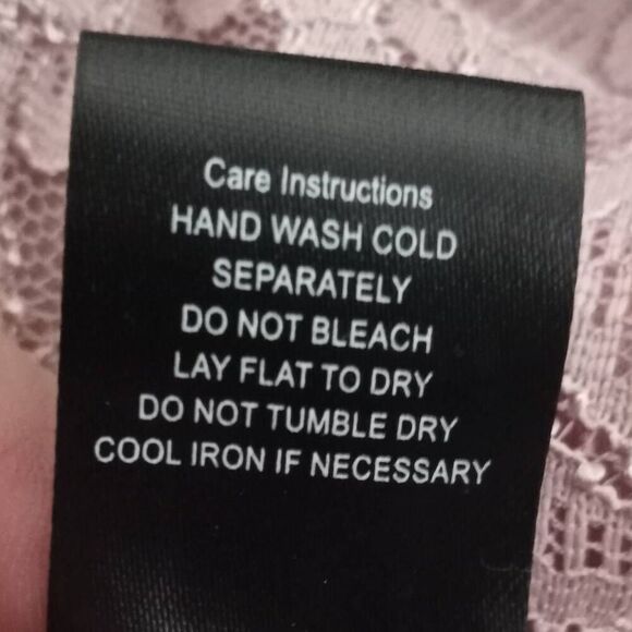 WINDSOR NATURAL/BLUSH LACE DRESS SZ.L NWT. - Picture 12 of 12